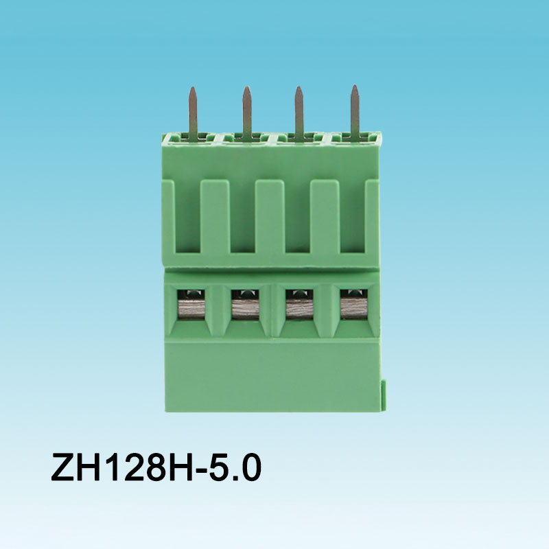 녹색 128 높은 위치 PCB 나사 단자