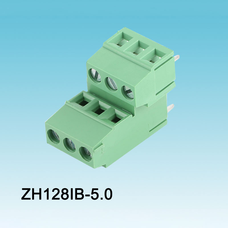 모듈 128 녹색 PCB 나사 단자